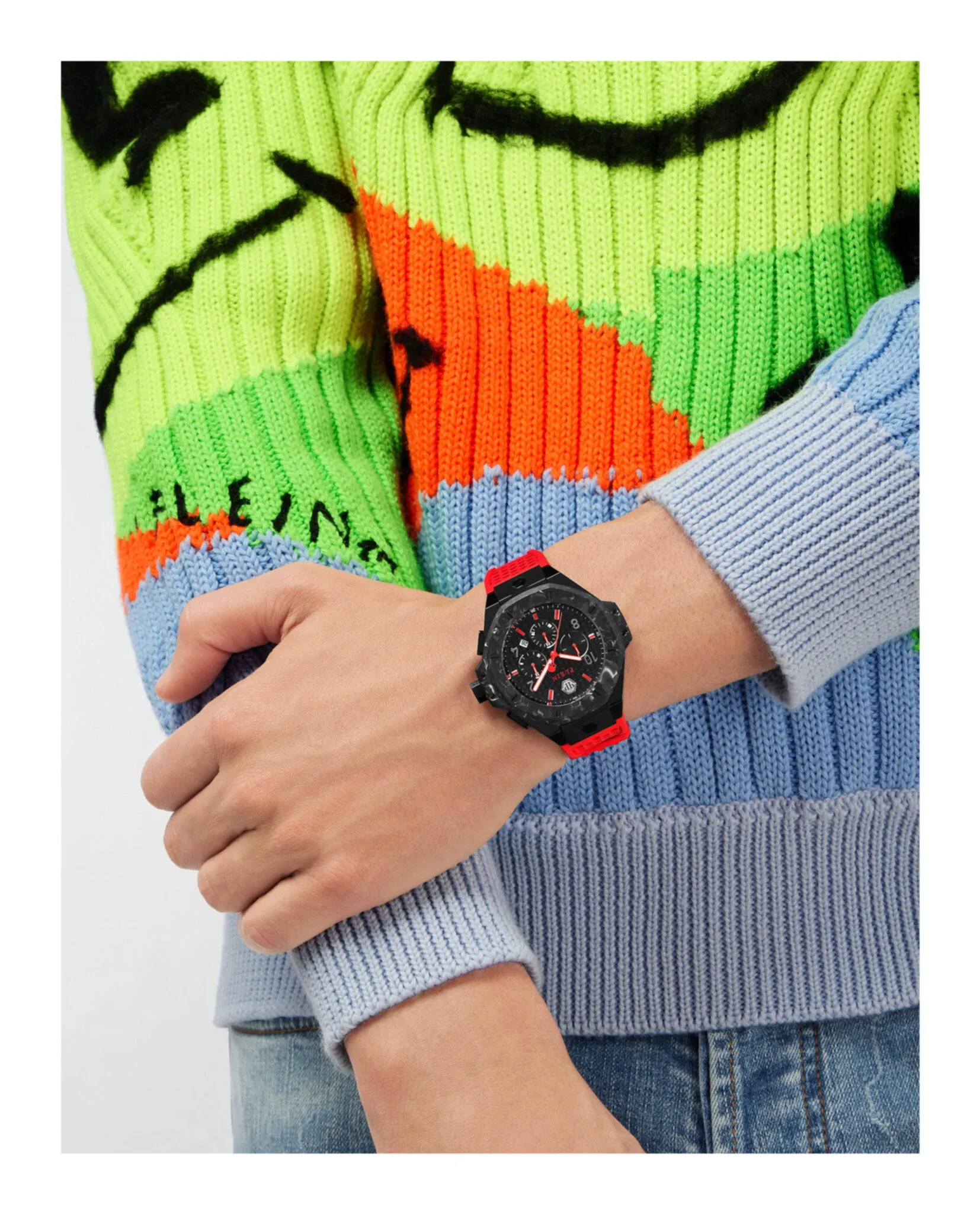 Plein Chrono Royal Silicone Watch